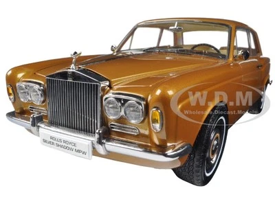 1968 ROLLS ROYCE SILVER SHADOW BRONZE 1/18 DIECAST MODEL CAR BY PARAGON 98205 - Image 1 of 4