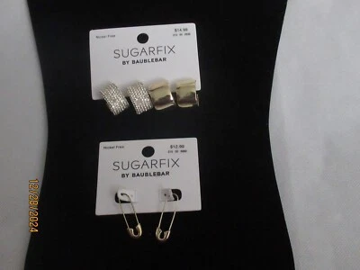 SUGARFIX por BAUBLEBAR Enhebrador Seguridad Pines Gruesos Aros Pendientes Sin Níquel Nuevo Foto 1 de 4