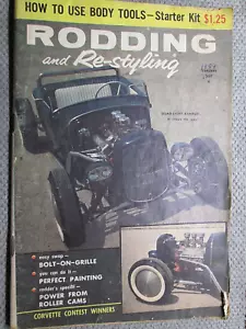 Rodding & Restyling 1959 February Digest Size Cars Trucks Hot Rodding Tips - Picture 1 of 8