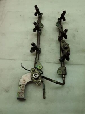 Línea de inyección de combustible con inyectores de combustible 3,5 L Nissan Máxima 2007 HO-48P Foto 1 de 4