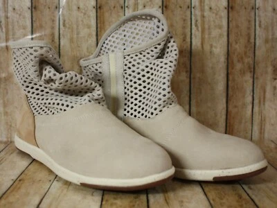 Bota informal de cuero EMU Australia Numeralla para mujer EE. UU. 10 para hombre EE. UU. 9 natural Foto 1 de 4