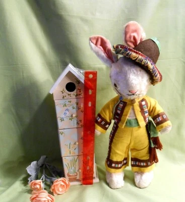 Gund Mexican Chinelos Dancer Easter Bunny - 16" Rabbit, Flat Shoes, Swedlin - Image 1 of 4