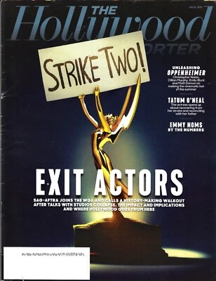 The Hollywood Reporter July 16 2023 Summer Strike Deadlocked FREE SHIPPING Foto 1 de 2