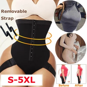 Women Shapewear Butt Lifter Bodysuit Slimming Body Shaper Tummy Trainer Pants - Picture 1 of 31