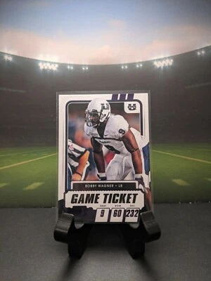 2021 Panini Contenders Draft Picks Season Ticket Bobby Wagner Purple - Image 1 of 2