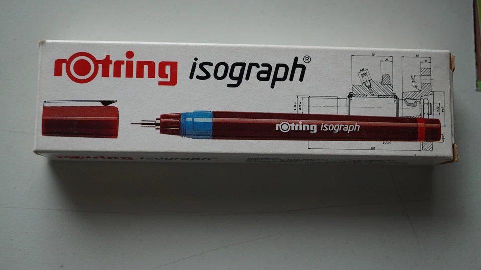 Tuschefüller rOtring Isograph 0,50 mm NEU/OVP - Bild 1 von 1