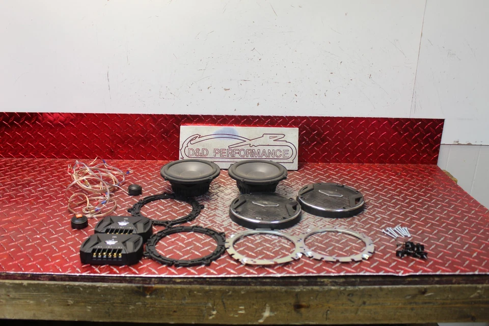 Harley Road Electra Glide JBL 6T 609C 1999-2023 TOUR PACK 6,5 ALTAVOCES DND Foto 1 de 4