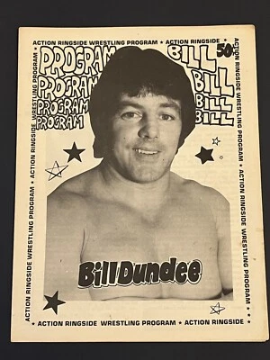 RARE Steve Keirn Jerry Lawler Championship Memphis Wrestling Program WWE 07 aew - Image 1 of 3