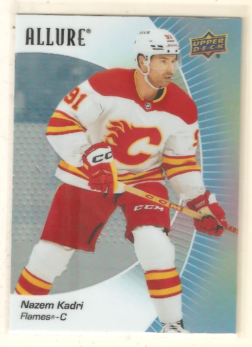 Nazem Kadri 2023-24 UD Allure Base Card #63 Flames - Image 1 of 1