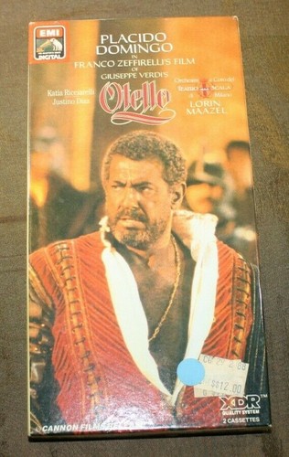 Placido Domingo in Franco Zeffirelli's Film Otello Verdi