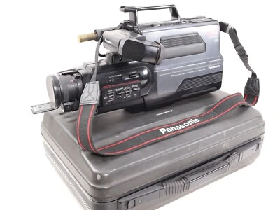 Vintage Panasonic NV-M5 VHS Camecorder. Cased with Instructions. - Image 1 of 4