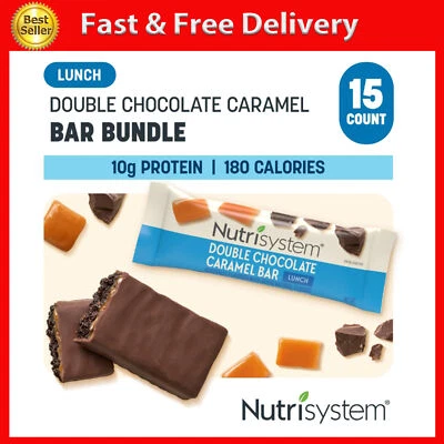 Nutrisystem® Double Chocolate Caramel Bar Pack for Weight Loss, 15 Ct - Image 1 of 4