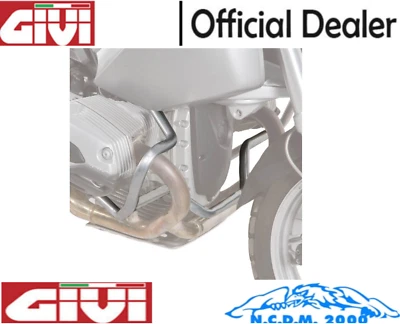 Gray Tubular GIVI BMW R 1200 GS 2009 2010 2011 2012 Foto 1 de 4