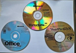 MICROSOFT WORKS SUITE 2001 - MICROSOFT OFFICE V7.0 - COREL WORD PERFECT 8 - Bild 1 von 1