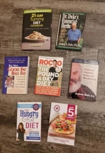 21-Day Tummy Diet, Hungry Girl Diet, & More In This Lot Of 7 Health Books - Picture 1 of 17