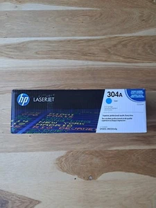 Hp Laserjet 304A Cyan Print Cartridge Toner New In Box CC531A - Zdjęcie 1 z 6