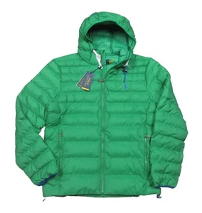 Polo Ralph Lauren Men's Green Packable Quilted Puffer Zip Hooded Jacket - Picture 1 of 6
