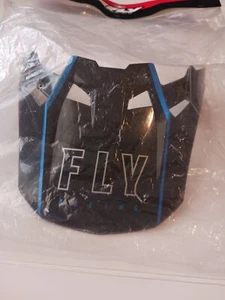 Fly Racing Formula Carbon Tracer Visor For Helmet (Blue/Black) size: Med-Large - Picture 1 of 5