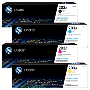 Genuine HP 203A / HP 203X Toner Cartridge M254dw M254nw MFP M280nw M281fd LOT - Picture 1 of 28