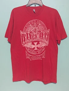 the speed motors custom trademark garage built t shirt size xl - Picture 1 of 9