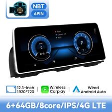 Produktbild - Für BMW 5er F10 F11 NBT 12.3" Android Bildschirm Apple Carplay Autoradio Navi 4G