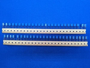 Qty (50) Sprague (Vishay) 220uF, 10V, OSCON Aluminum Polymer Capacitor - Picture 1 of 7