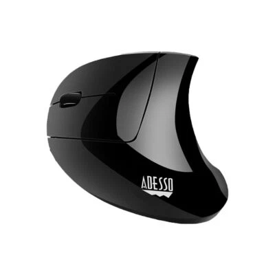iMouse E90 - Wireless Left-Handed Vertical Ergonomic Mouse Black - Image 1 of 4