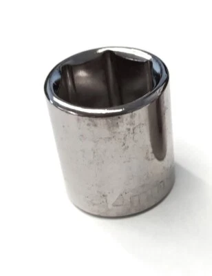 Kobalt 22320 14mm Socket 1/4" Drive 6-Point USA - Image 1 of 2