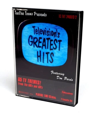 Television's Greatest Hits (65 TV Themes From The 50's & 60's) 2 Cassette Set - Image 1 of 2