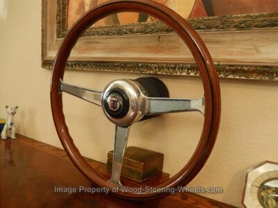 BMW E9 3.0 CSI - 3.0 CSL ALPINA Volante Madera NARDI 40 cm BMW Botón Bocina Foto 1 de 4