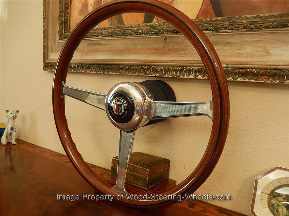 BMW E9 3.0 CSI - 3.0 CSL ALPINA Volante Madera NARDI 40 cm BMW Botón Bocina Foto 1 de 4