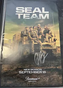 David Boreanaz Seal Team AUTOGRAPH Signed 11x17 Poster Photo Hot Buffy Rare - Picture 1 of 1