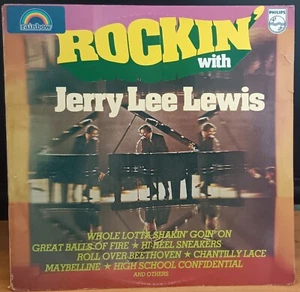 Rockin' With Jerry Lee Lewis - 1979 compilation LP record excellent, cover VG - Picture 1 of 3