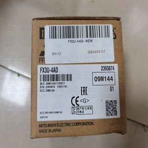 1pz Ricondizionato Mitsubishi FX3U-4AD Spedizione Gratuita - Foto 1 di 1