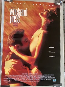 Zalman King's Weekend Pass Movie Poster - Paula Barbieri - 39 x 27. Rolled - Picture 1 of 1