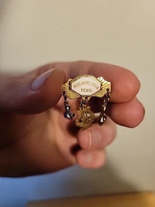 Pin de música Philadelphia Penn Tie Tack - Imagen 1 de 7