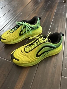 Nike Air Max 720 Neon Green Size 11.5 Shoes - Picture 1 of 9