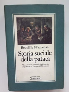 REDCLIFFE N.SALAMAN-STORIA SOCIALE DELLA PATATA-GARZANTI-MILANO-1989 - Picture 1 of 4