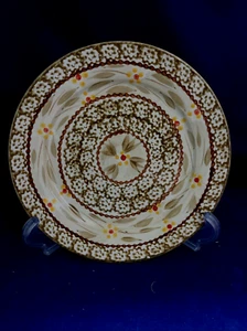 Temptations by Tara Old World Brown  7 7/8" Salad Plate(s) - Picture 1 of 4