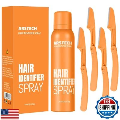 Hair Identifier Spray for Face Shaving Dermaplaning Tool Dermaplane Razor for - Изображение 1 из 4