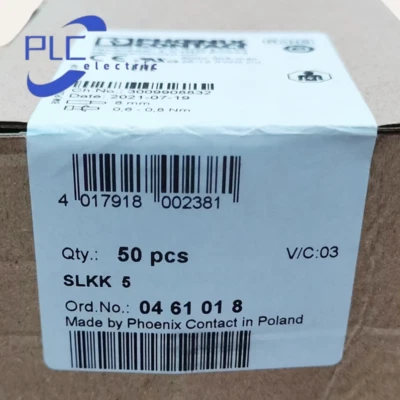 0461018 SLKK 5 1PCS NEW Phoenix Double Terminal 500V 30A Fast Delivery Gray - Image 1 of 3