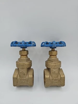 Válvulas de porta Proflo 1 1/2 polegadas / LOTE DE 2 / NOVAS - Imagem 1 de 4