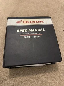 Honda Dealer Spec Manual 2000-2004 OEM - Picture 1 of 3