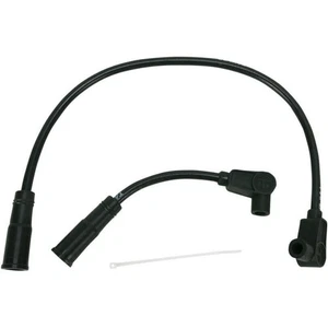 Taylor Ignition Leads Spark Plug Wires Black for Harley-Davidson Dyna 1999-17 - Picture 1 of 6