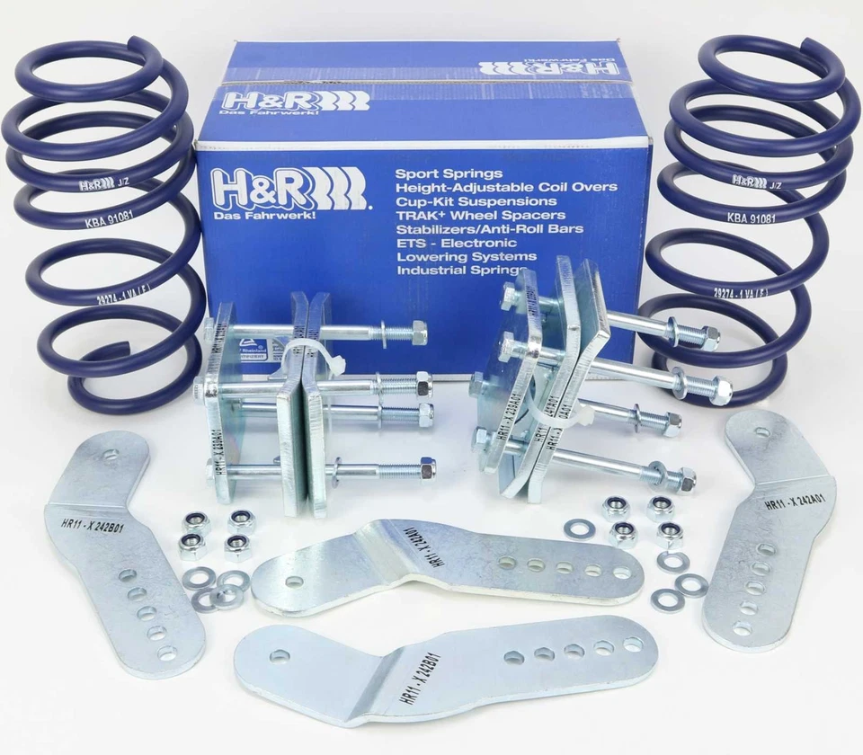 H&R 40/60mm lowering springs VW Volkswagen Caddy III & IV, axle load from 1131kg - Image 1 of 1