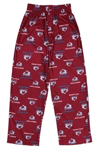 NWT NHL Youth Boys Colorado Avalanche Lounge Pajama Pants Small 6/7 - Picture 1 of 2