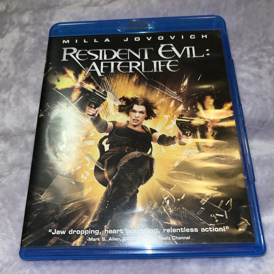 Resident Evil Afterlife Blu-ray 2010 Action Horror Zombie Monster Movie Disc HTF - Image 1 of 2