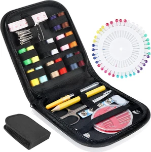 Kit Da Cucito, 94 Pezzi per Cucito Fai Da Te, Kit Ago E Filo,Kit Da Cucito per P - Foto 1 di 12