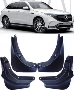 Genuine Set Splash Guards Mud Flaps FOR 2019-2024 Mercedes Benz EQC AMG Line - Picture 1 of 9
