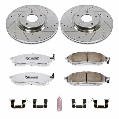 Power Stop Brake Kit For Nissan 370Z 2009-2019 Front | Z26 Street Warrior Foto 1 de 4